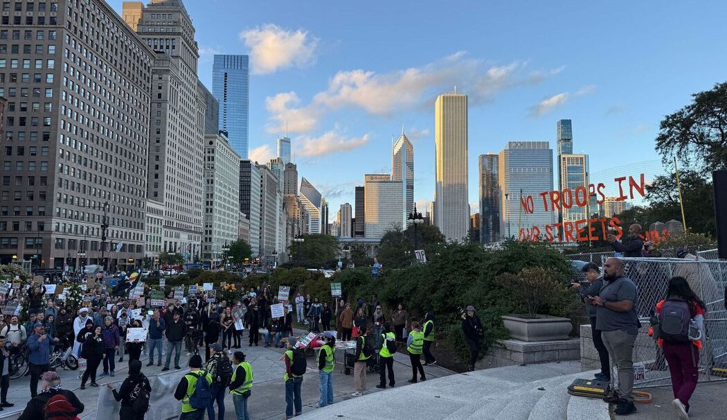 Demonstration in Chicago
