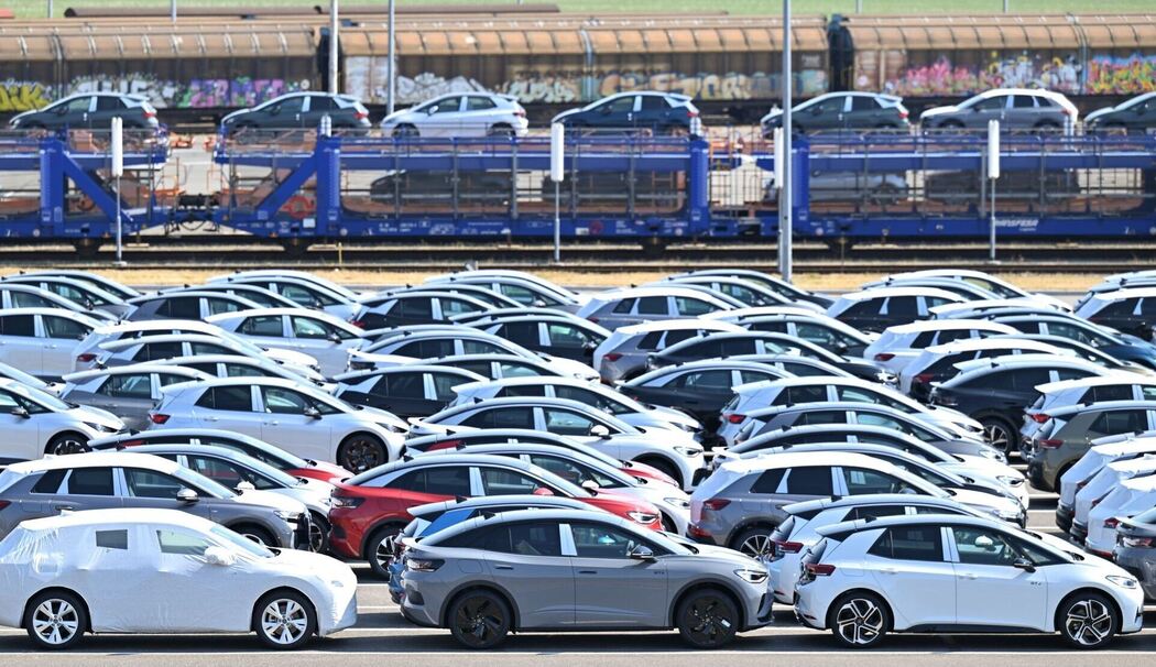 Elektroautos verschiedener VW-Konzernmarken