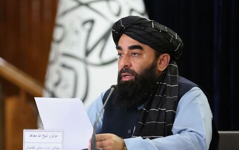 Pressekonferenz der Taliban