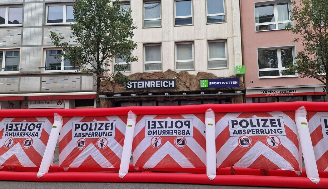 Schüsse auf Marktplatz in Gießen