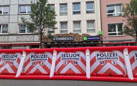 Schüsse auf Marktplatz in Gießen