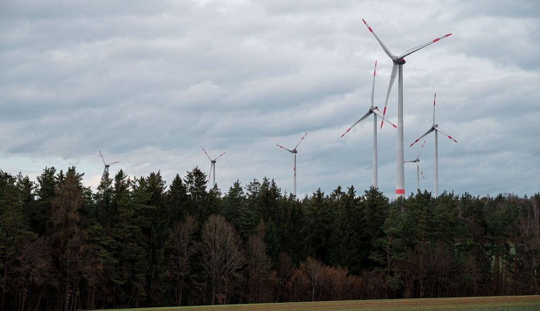 Windkraftanlagen im Lindenhardter Forst Windkraftanlagen im Lindenhardter Forst