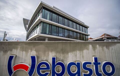 Die Webasto-Firmenzentrale in Stockdorf
