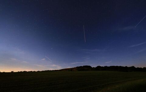 Kometen «Swan» und «Lemmon» am Nachthimmel zu sehen