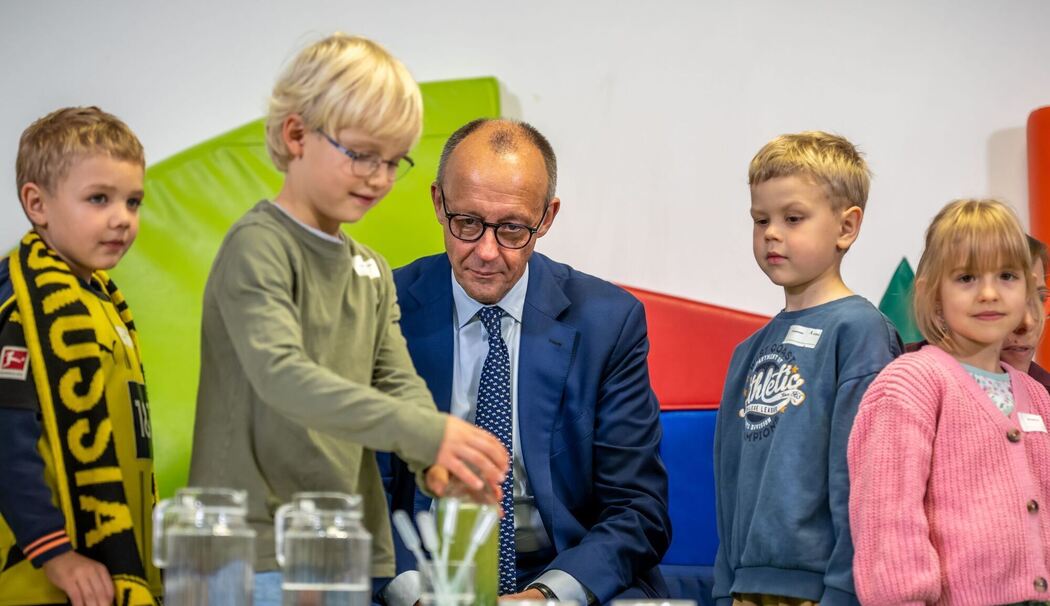 Bundeskanzler Merz zum Antrittsbesuch in Brandenburg