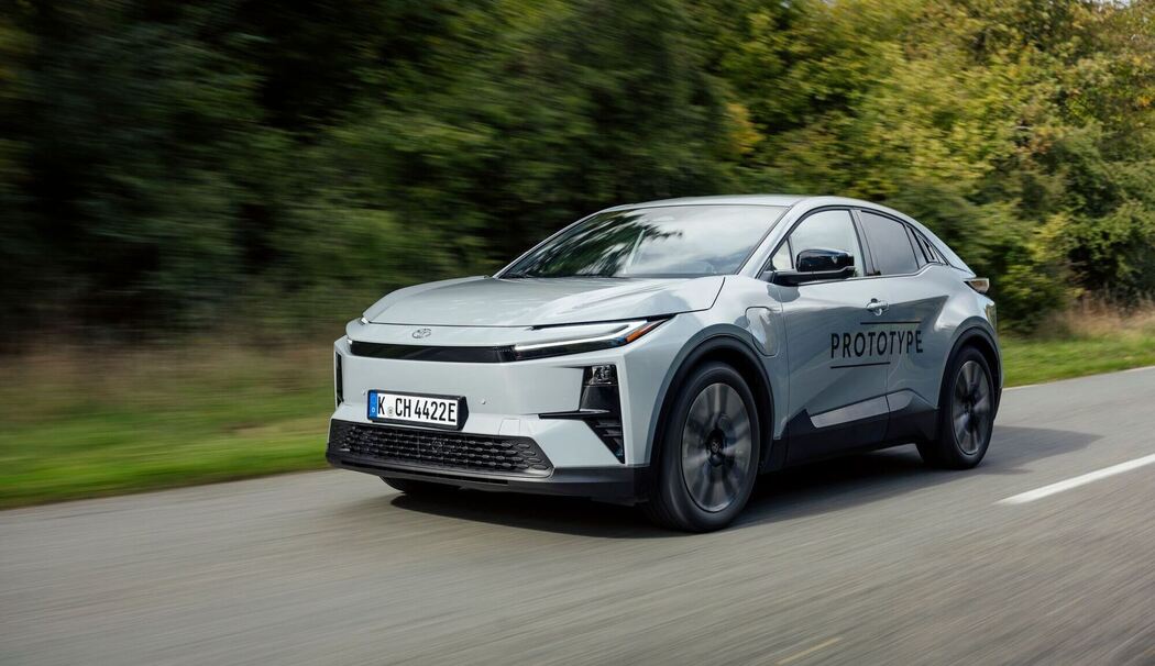 Fahransicht Toyota C-HR+