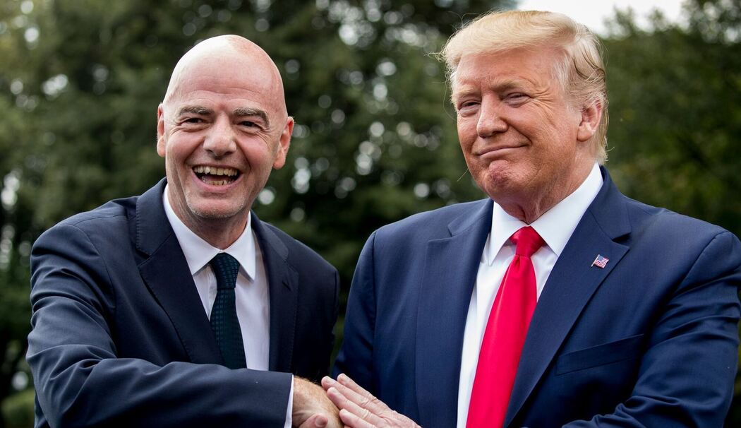 Donald Trump und Gianni Infantino