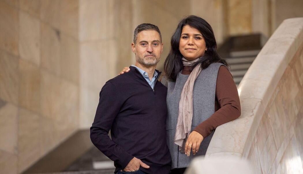 Deutschland nach dem Gaza-Krieg - Ehepaar Cheema-Mendel