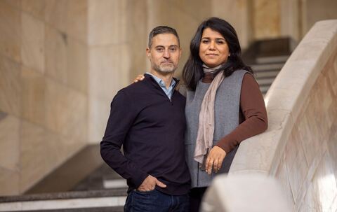 Deutschland nach dem Gaza-Krieg - Ehepaar Cheema-Mendel