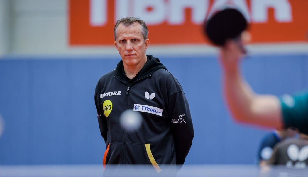 Tischtennis-Bundestrainer Jörg Roßkopf.