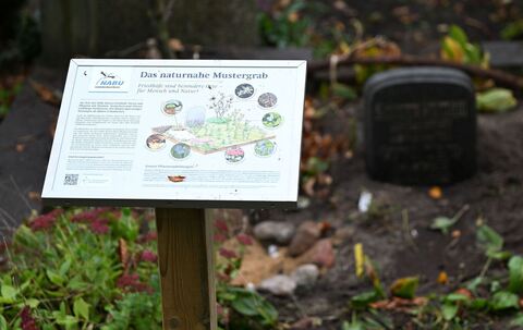 Naturnahes Grab