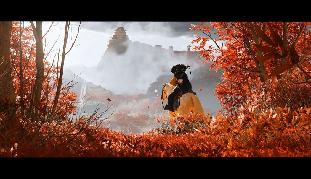 Screenshot vom Spiel «Ghost of Yotei»