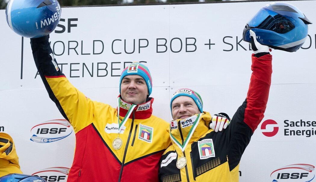Simon Wulff (l) und Francesco Friedrich