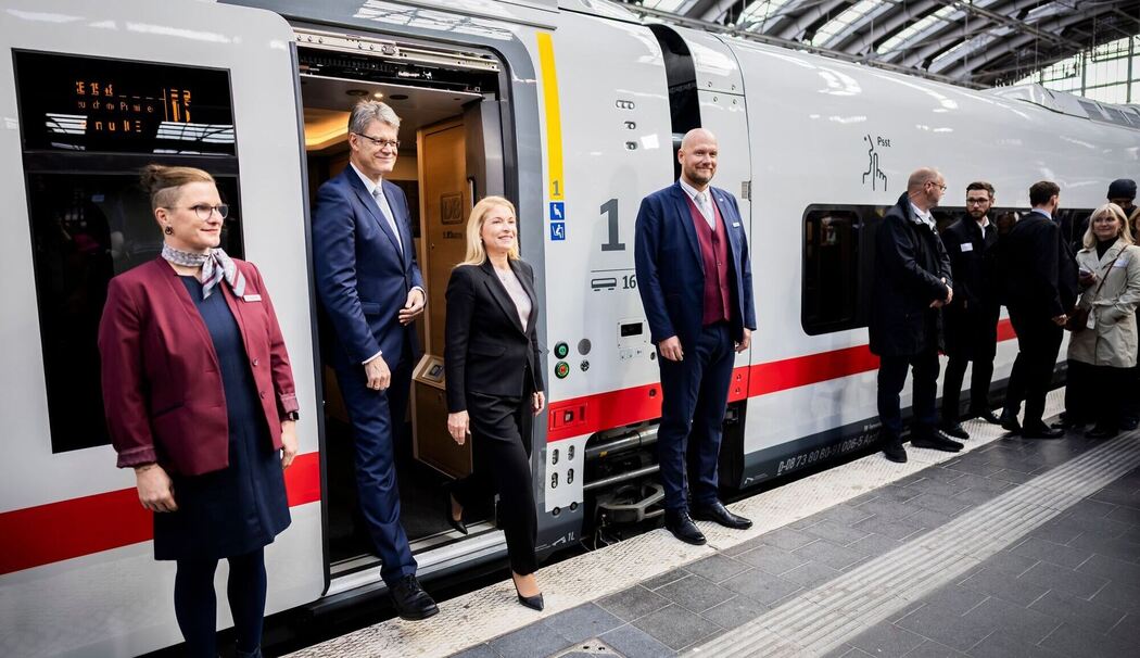 Premiere des neuen ICE L der Deutschen Bahn