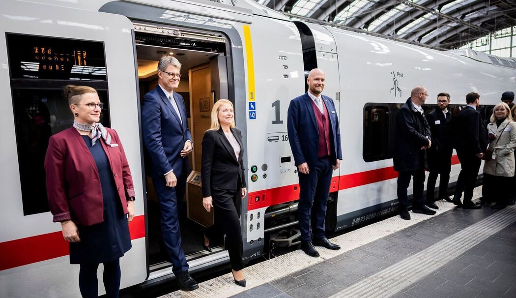 Premiere des neuen ICE L der Deutschen Bahn