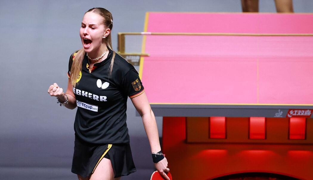 Tischtennis-Spielerin Annett Kaufmann
