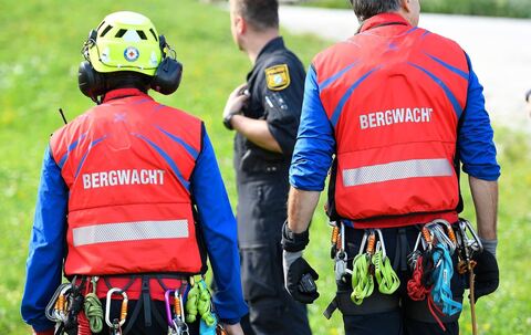 Bergwacht im Einsatz
