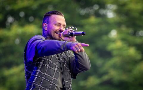 Der deutsche Rapper Kontra K