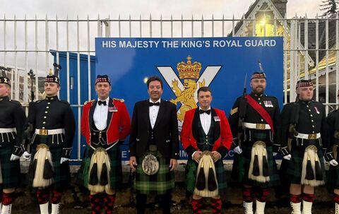 US-Moderator Jimmy Fallon in Schottland