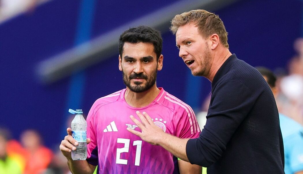Ilkay Gündogan und Julian Nagelsmann Ilkay Gündogan und Julian Nagelsmann