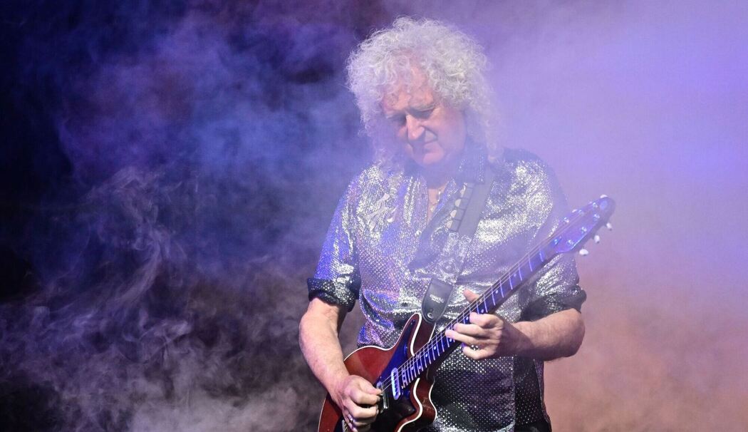 Queen Gitarrist Brian May bei Musical "We will rock you"