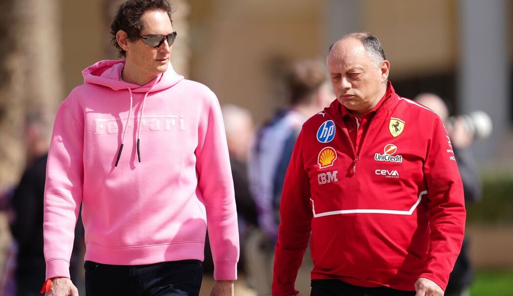 John Elkann und Fred Vasseur