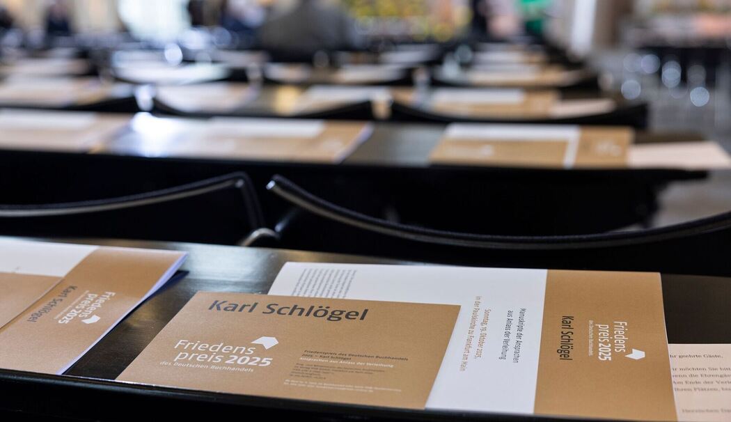 Übergabe Friedenspreis des Deutschen Buchhandels