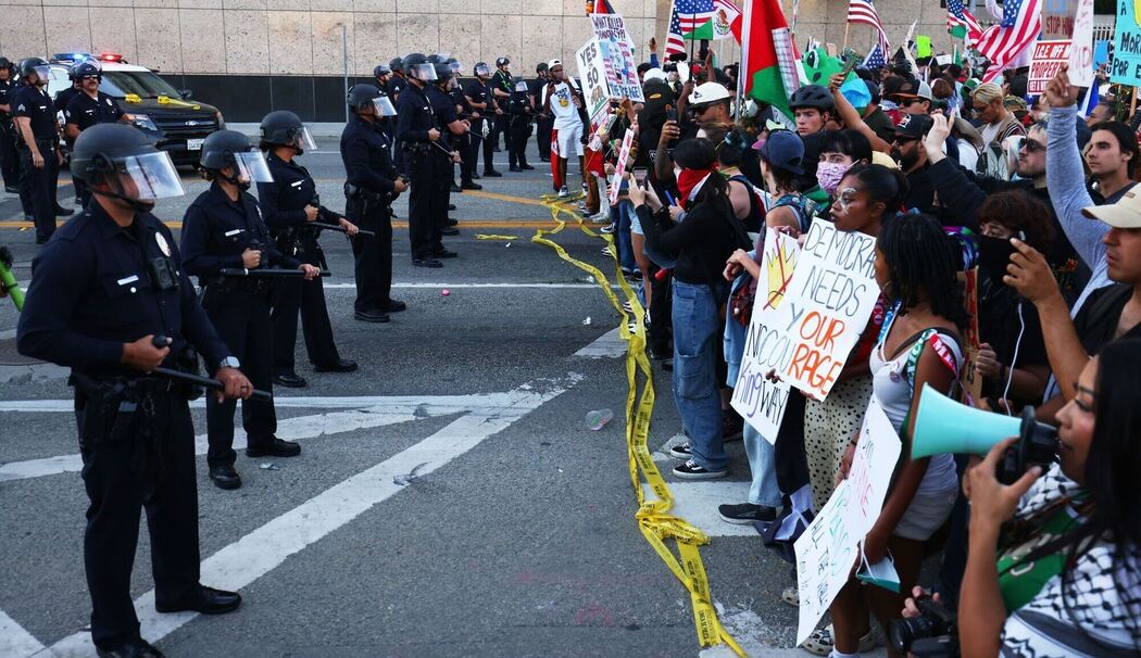 «No Kings»-Demonstrationen - Los Angeles «No Kings»-Demonstrationen - Los Angeles