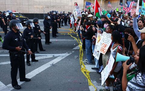 «No Kings»-Demonstrationen - Los Angeles