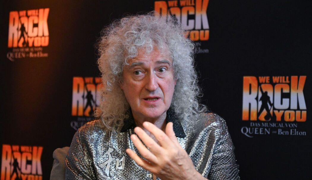 Queen Gitarrist Brian May bei Musical "We will rock you"