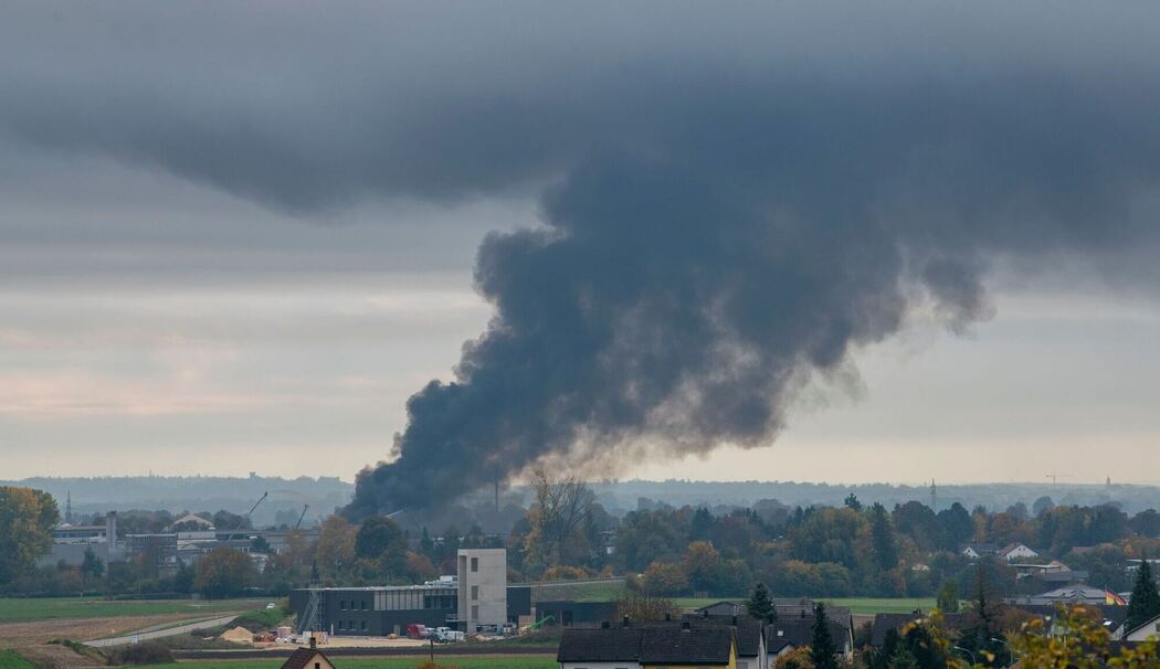 Sortieranlage in Brand