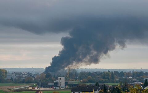 Sortieranlage in Brand