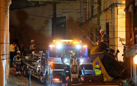 Nach Standseilbahn-Unfall in Lissabon