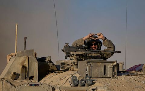 Nahostkonflikt - Grenze zwischen Israel und Gaza