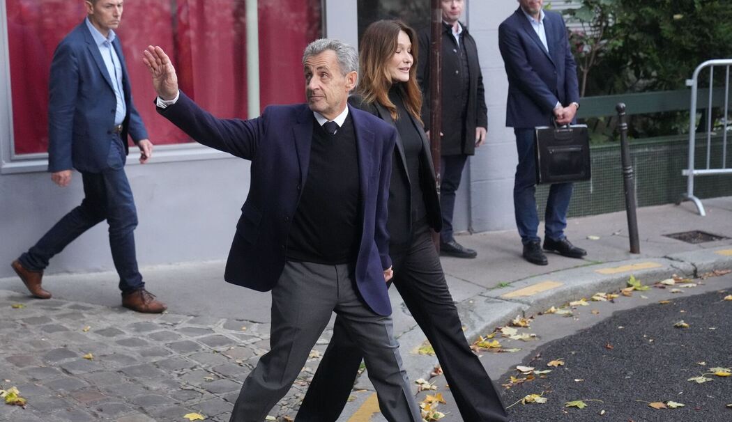 Haftantritt von Frankreichs Ex-Präsident Sarkozy