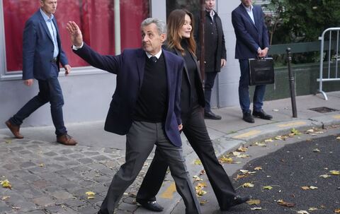 Haftantritt von Frankreichs Ex-Präsident Sarkozy