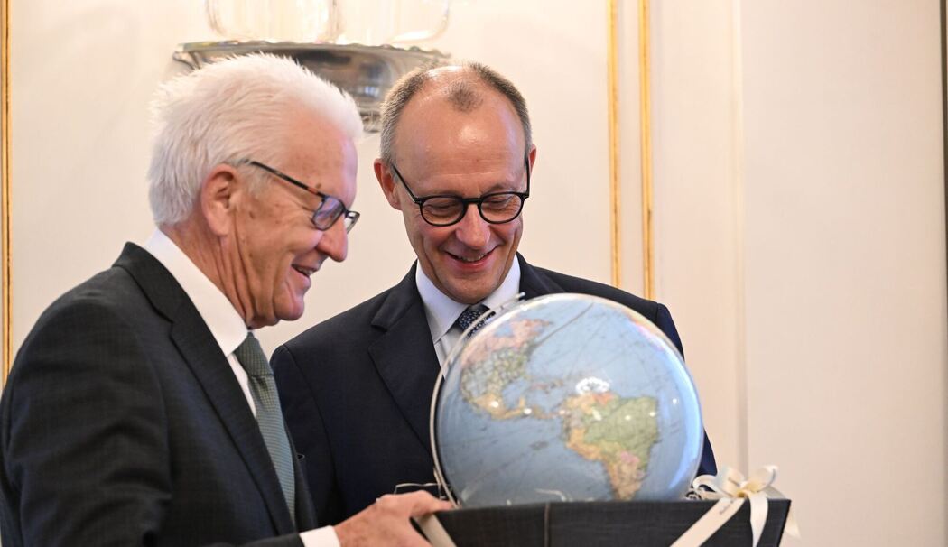 Bundeskanzler Merz zu Antrittsbesuch in Baden-Württemberg