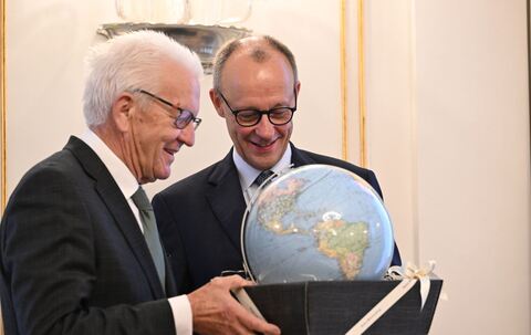 Bundeskanzler Merz zu Antrittsbesuch in Baden-Württemberg