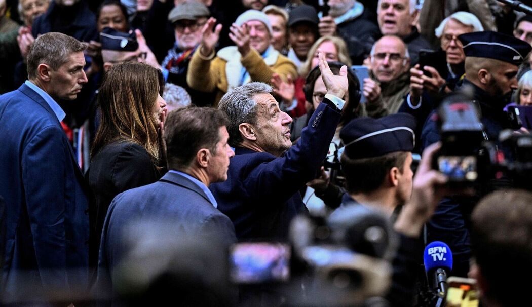 Haftantritt von Frankreichs Ex-Präsident Sarkozy