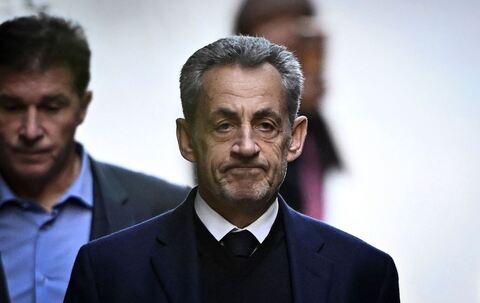 Haftantritt von Frankreichs Ex-Präsident Sarkozy