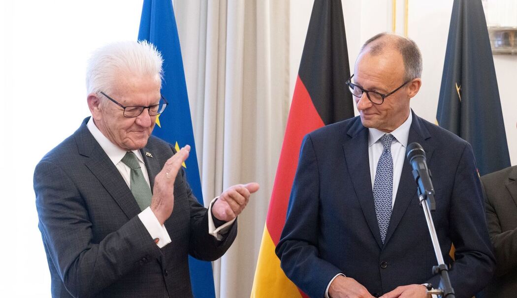 Bundeskanzler Merz - Antrittsbesuch in Baden-Württemberg