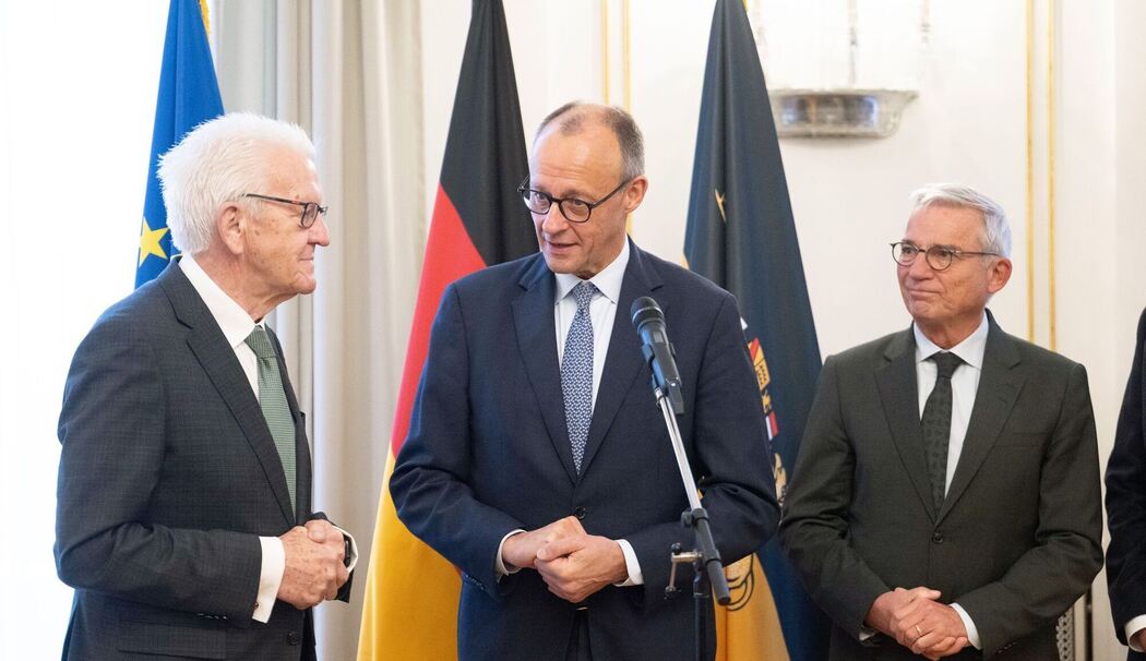 Bundeskanzler Merz - Antrittsbesuch in Baden-Württemberg