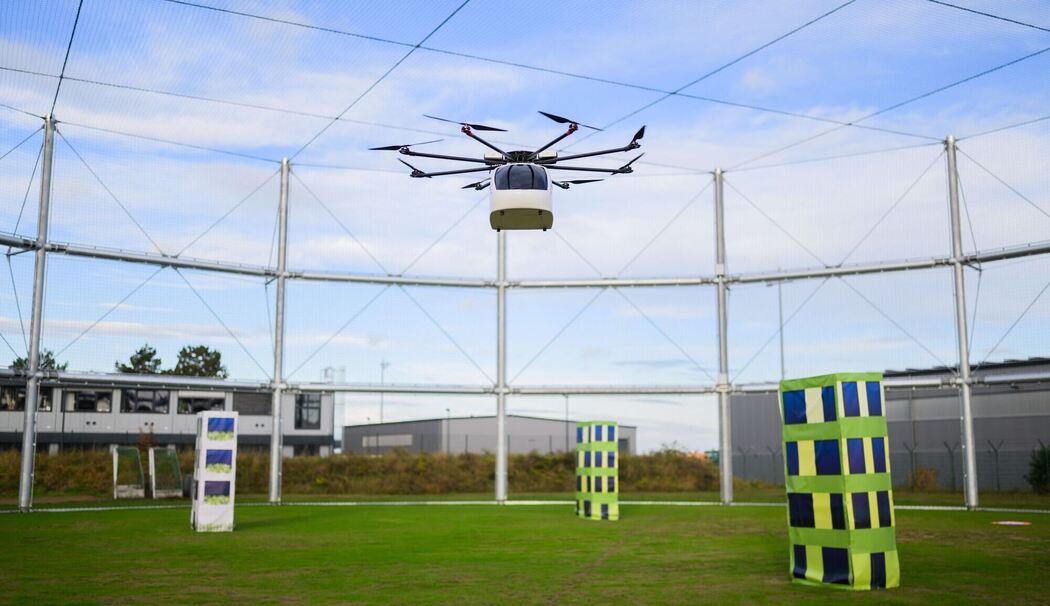 Eröffnung des Drohnentestfelds Flybots in Niedersachsen