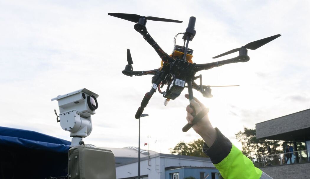 Eröffnung des Drohnentestfelds Flybots in Niedersachsen