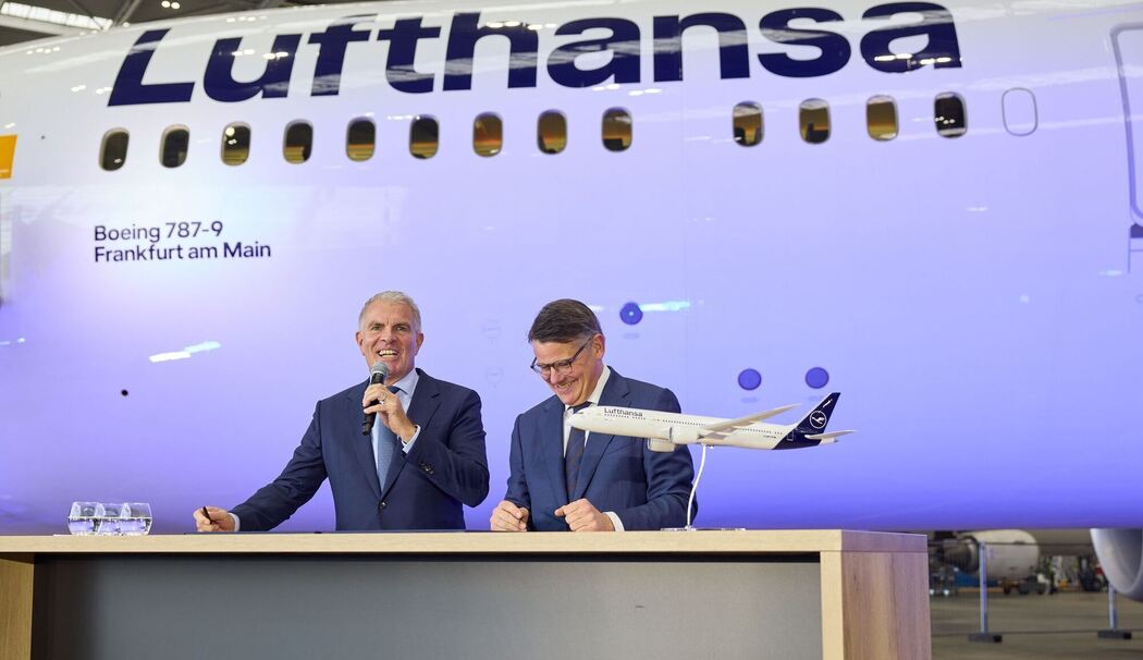 Taufe von Boing 787 auf den Namen "Frankfurt am Main"