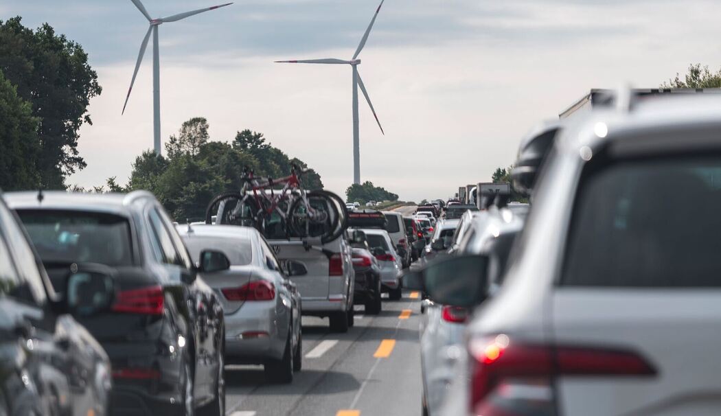 Stau auf der A9