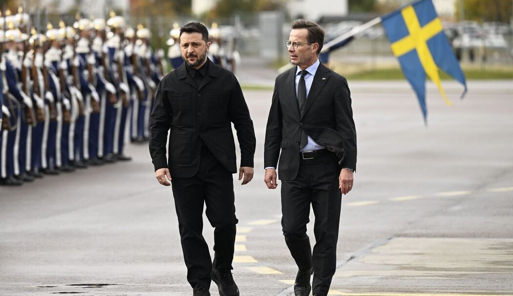 Ukraine-Krieg - Selenskyj in Schweden