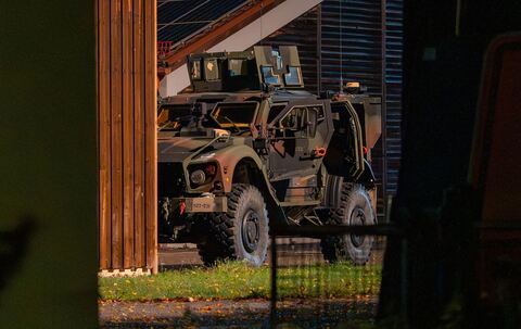 Bundeswehrsoldat bei Übung angeschossen