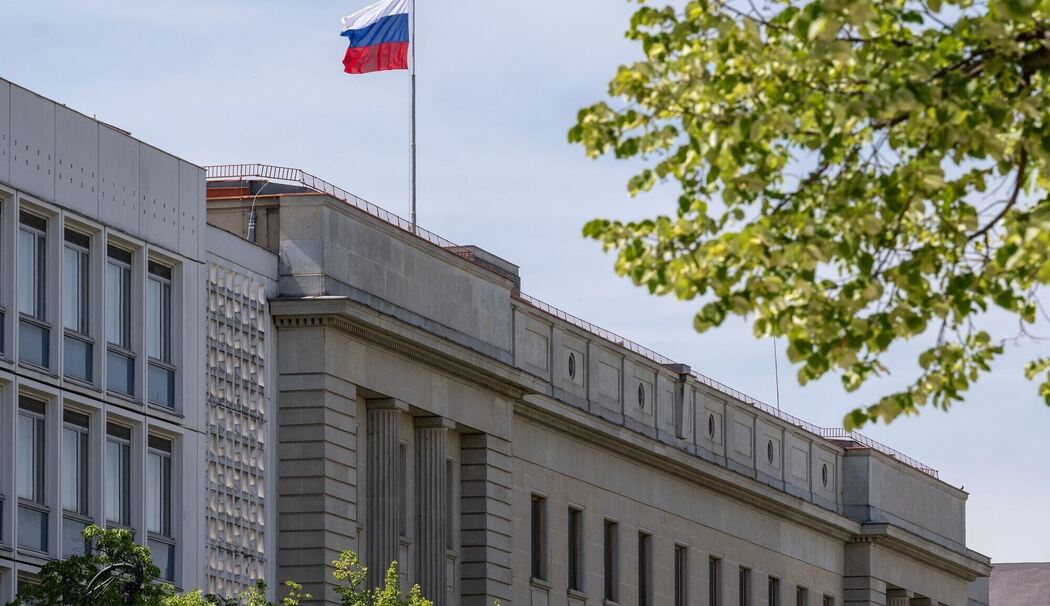 Die russische Botschaft in Berlin