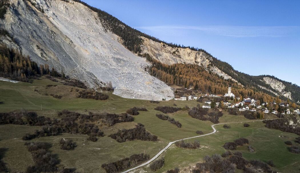 Brienz ist von einem neuen Schuttstrom bedroht